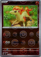 Ponyta (Poke Ball Pattern) 077/165 SV2a: Pokemon Card 151 Japanese Holo NM