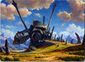 Plains Art Card (62/81) 62 Art Series: Dominaria United Magic: The Gathering NM