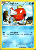 Magikarp 19/98 Common Ancient Origins Pokemon Damaged