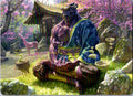 Kosei, Penitent Warlord Art Card 8 Art Series: Kamigawa: Neon Dynasty MTG LP