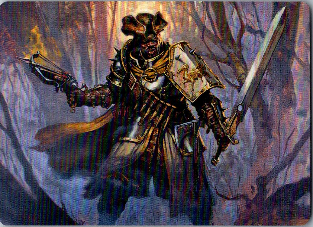 Brutal Cathar Art Card 13 Art Series: Innistrad: Midnight Hunt MTG NM
