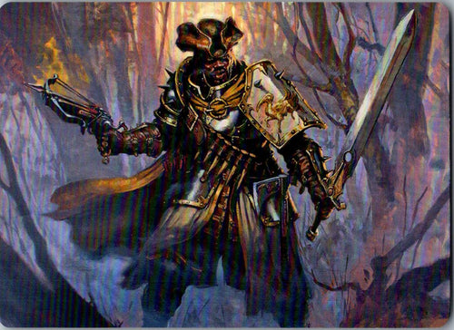 Brutal Cathar Art Card 13 Art Series: Innistrad: Midnight Hunt MTG NM