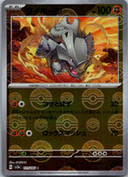 Rhyhorn (Poke Ball Pattern) 111/165 SV2a: Pokemon Card 151 Pokemon Japanese NM