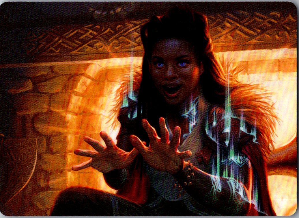 Birgi, God of Storytelling Art Card 31 Art Series: Kaldheim MTG NM