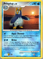 Prinplup 6/12 Common DP Trainer Kit: Manaphy & Lucario Pokemon Heavily Played