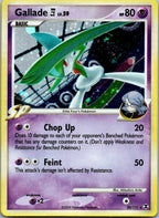 Gallade E4 (DPPt Rising Rivals) 20/111 Holo Holo Rare Deck Exclusives Pokemon LP