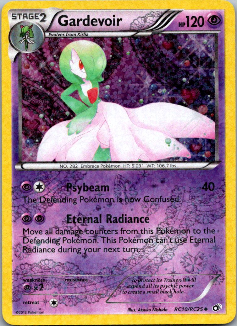 Gardevoir RC10/RC25 Holo Legendary Treasures: Radiant Collection Pokemon LP
