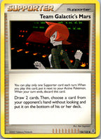 Team Galactic's Mars 126/132 Uncommon Secret Wonders Pokemon Heavily Played