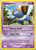 Croagunk 13/17 Common POP Series 8 Pokemon Heavily Played