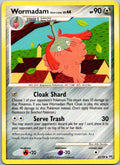 Wormadam Trash Cloak 51/99 Uncommon Arceus Pokemon Damaged