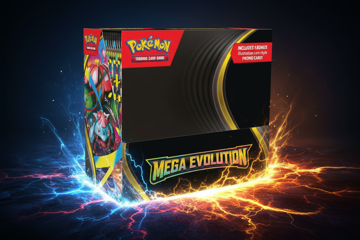 Mega Evolution Enhanced Booster Box - ME01: Mega Evolution (MEG) Hound Dog Gaming Mega Evolution Enhanced Booster Box - ME01: Mega Evolution (MEG) Hound Dog Gaming