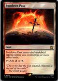 Sundown Pass 310 Rare Universes Beyond: Doctor Who Magic: The Gathering NM
