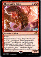 Thundering Raiju 166 Rare Kamigawa: Neon Dynasty Magic: The Gathering Near Mint