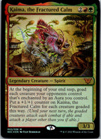 Kaima, the Fractured Calm 3 Foil Commander: Kamigawa: Neon Dynasty MTG NM