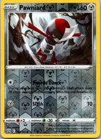 Pawniard 103/163 Common Battle Styles Pokemon Reverse Holo Near Mint