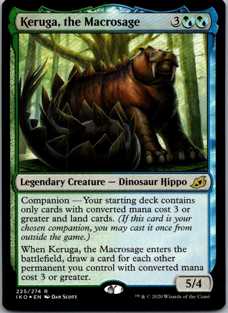 Keruga, the Macrosage 225 Foil Ikoria: Lair of Behemoths Magic: The Gathering NM