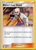 Blaine's Last Stand 58/70 Holo Rare Dragon Majesty Pokemon Holo Lightly Played