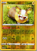 Yamper 052/163 Common Battle Styles Pokemon Reverse Holo Near Mint