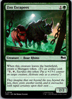 Zoo Escapees 0138 Common Teenage Mutant Ninja Turtles Magic: The Gathering NM