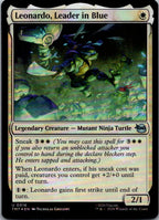 Leonardo, Leader in Blue 0016 Teenage Mutant Ninja Turtles Magic Foil NM