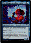 April, Reporter of the Weird 0030 Teenage Mutant Ninja Turtles Magic Foil NM