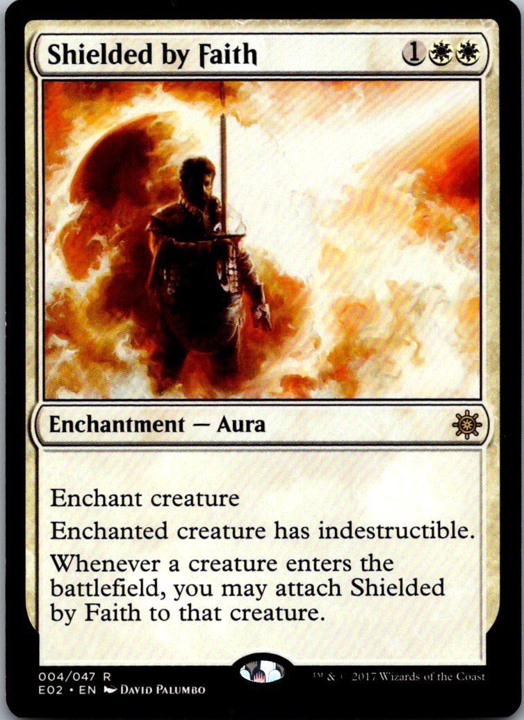 Shielded by Faith 4 Rare Explorers of Ixalan Magic: The Gathering Near Mint