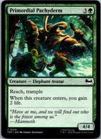 Primordial Pachyderm 0129 Teenage Mutant Ninja Turtles Magic: The Gathering NM