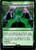 Three Visits 235 Uncommon Universes Beyond: Doctor Who Magic: The Gathering NM