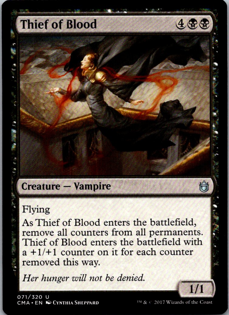 Thief of Blood 71 Uncommon Commander Anthology Magic: The Gathering Near Mint