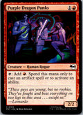 Purple Dragon Punks 0100 Teenage Mutant Ninja Turtles Magic: The Gathering NM