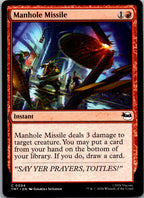 Manhole Missile 0094 Common Teenage Mutant Ninja Turtles Magic: The Gathering NM