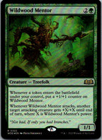 Wildwood Mentor 322 Foil Rare Wilds of Eldraine Magic: The Gathering Near Mint