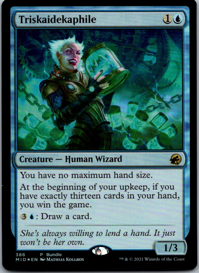 Triskaidekaphile (MID Bundle) 386 Foil Unique and Miscellaneous Promos MTG NM