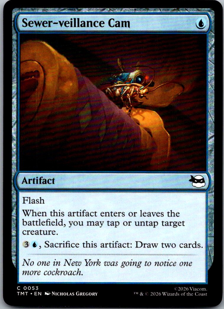 Sewer-veillance Cam 0053 Teenage Mutant Ninja Turtles Magic: The Gathering NM