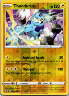 Thundurus 052/198 Holo Rare Chilling Reign Pokemon Reverse Holo Near Mint