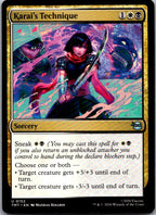Karai's Technique 0152 Teenage Mutant Ninja Turtles Magic: The Gathering NM