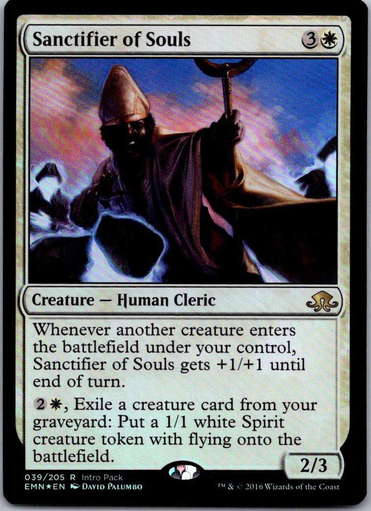 Sanctifier of Souls 39 Foil Rare Eldritch Moon Magic: The Gathering Near Mint