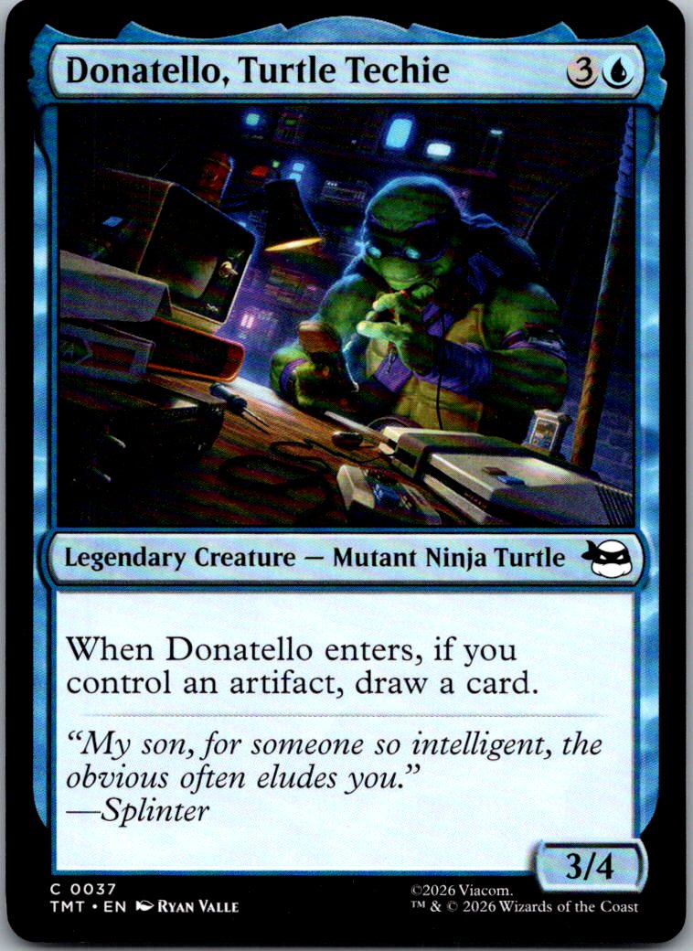 Donatello, Turtle Techie 0037 Teenage Mutant Ninja Turtles Magic NM