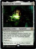 Sword of the Animist 218 Commander: Adventures in the Forgotten Realms Magic NM