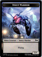 Food// Insect Warrior 8/4 Token TMNT Magic: The Gathering NM