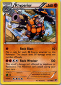 Rhyperior 62/146 Holo Rare XY Pokemon Lightly Played