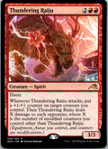 Thundering Raiju 166 Rare Kamigawa: Neon Dynasty Magic: The Gathering Near Mint