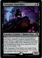 Tatsunari, Toad Rider 123 Rare Kamigawa: Neon Dynasty Magic: The Gathering NM