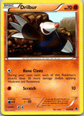 Drilbur 54/98 Uncommon Emerging Powers Pokemon Lightly Played