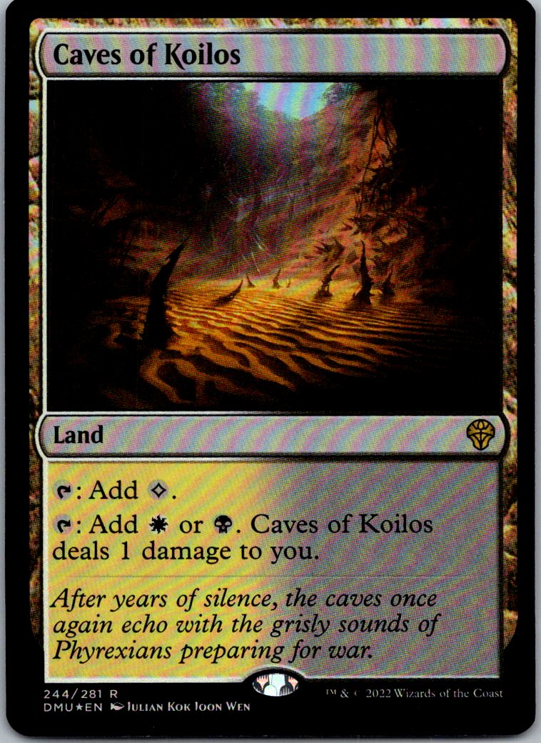 Caves of Koilos 244 Rare Dominaria United Magic: The Gathering Lightly Played