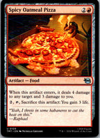 Spicy Oatmeal Pizza 0109 Teenage Mutant Ninja Turtles Magic: The Gathering NM