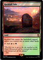 Rockfall Vale 298 Rare Universes Beyond: Doctor Who Magic: The Gathering NM
