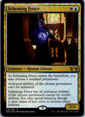 Scheming Fence 219 Foil Rare Prerelease Cards Magic: The Gathering Near Mint