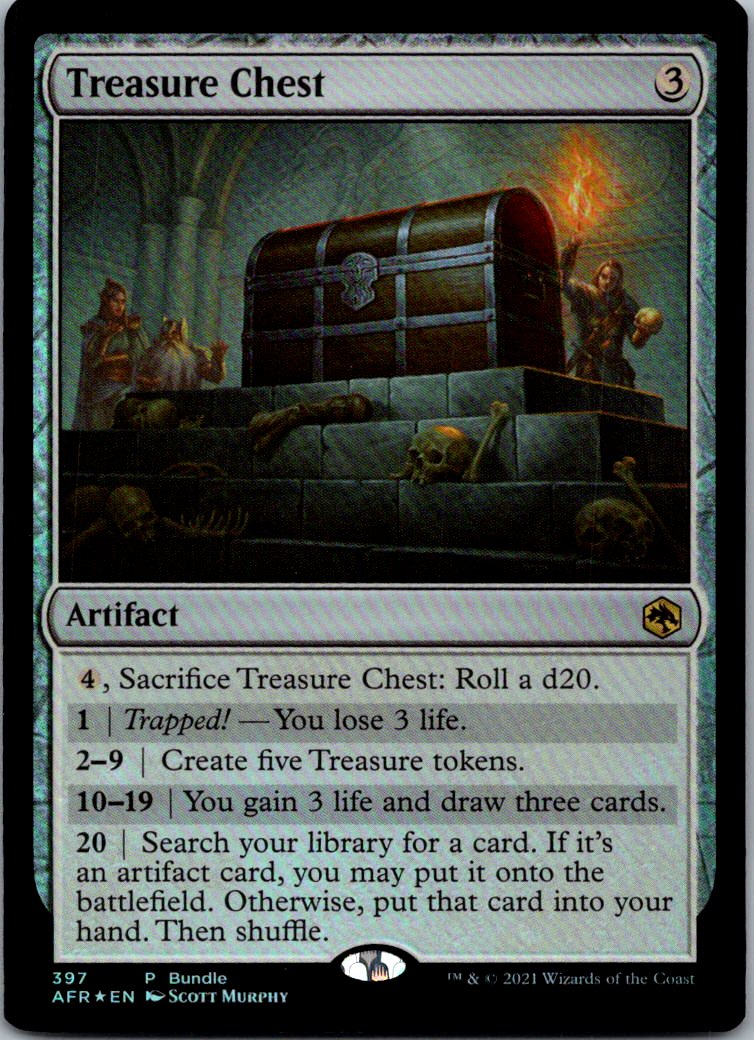 Treasure Chest (AFR Bundle) 397 Unique and Miscellaneous Promos MTG NM