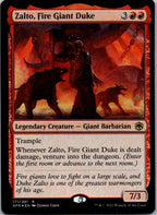 Zalto, Fire Giant Duke 171 Adventures in the Forgotten Realms MTG NM